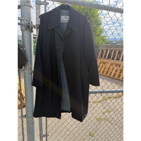 Dress coat size not shown