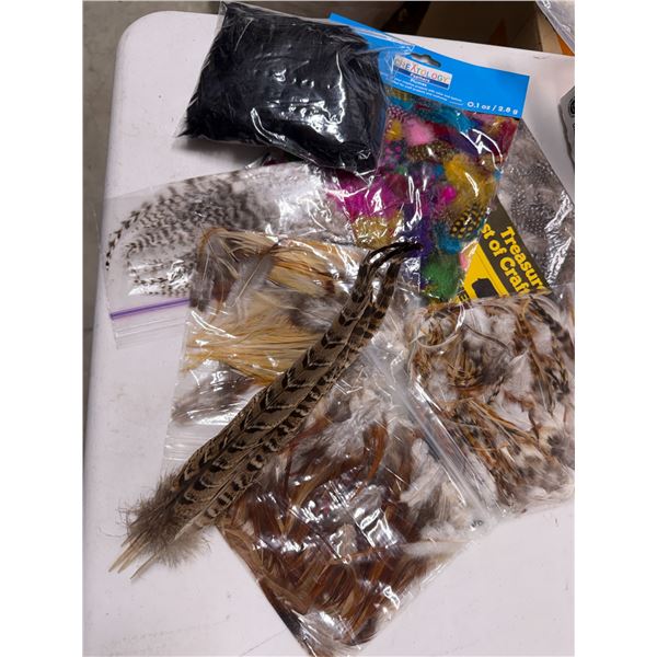 Feather items fishing feathers