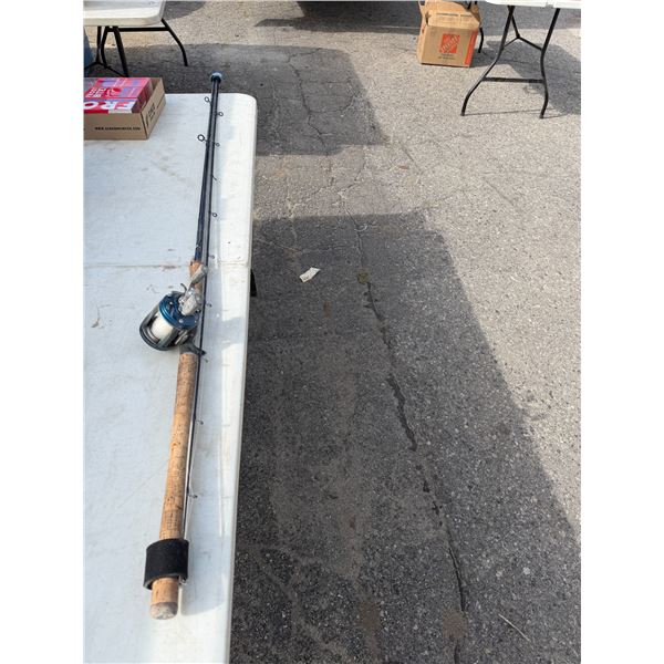 North Coast fishing rod with a fishing reel