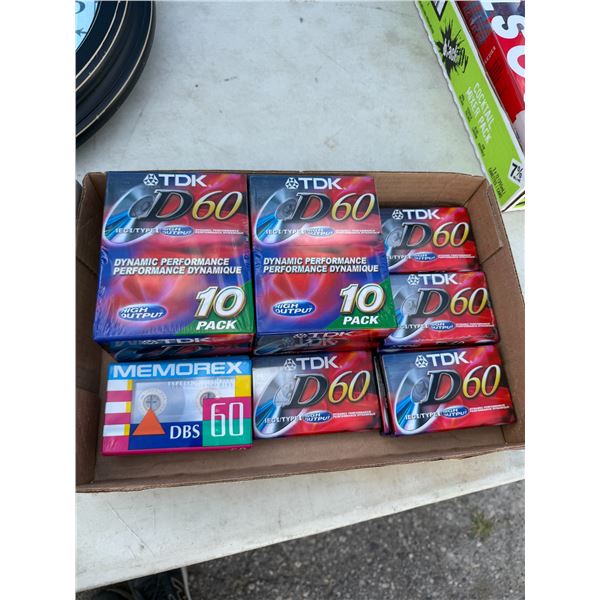 New sealed cassettes
