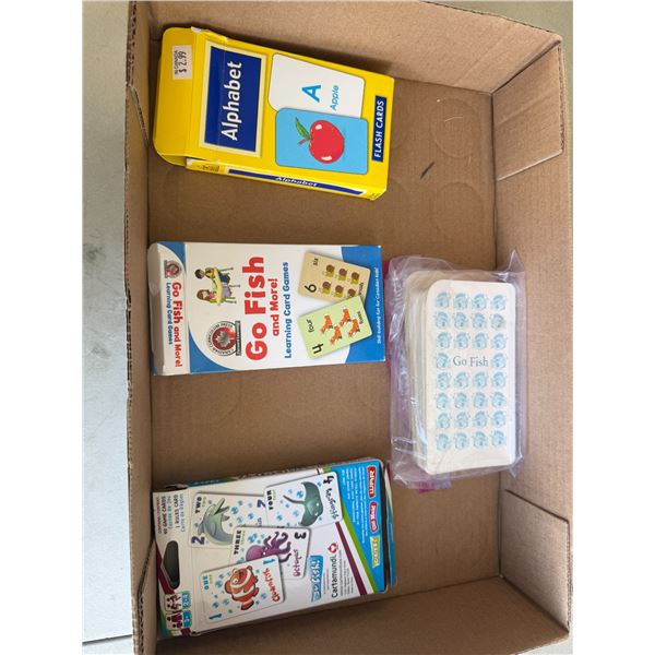 Flashcards and game cards