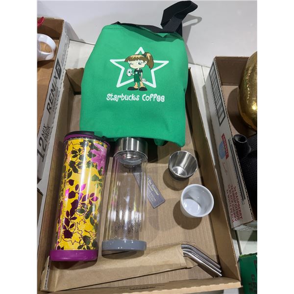 Tea related items Starbucks cup