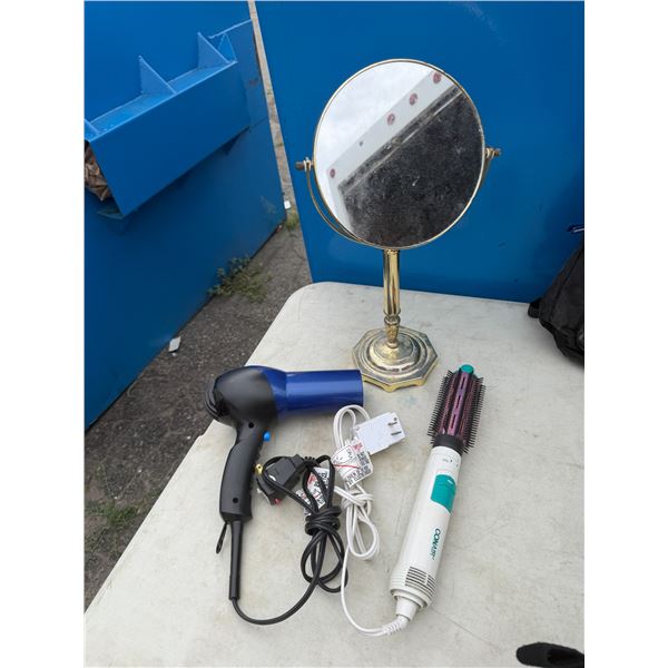 Hair blower Conner, curler and mirror