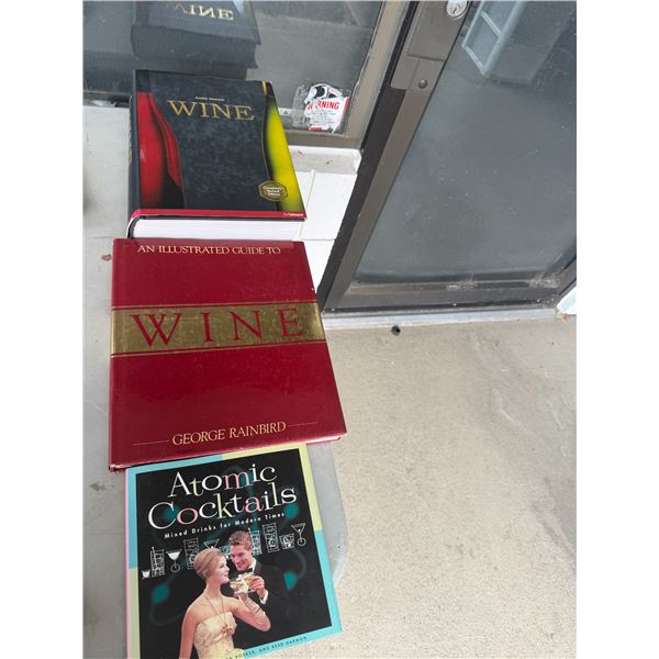Wine and cocktail books