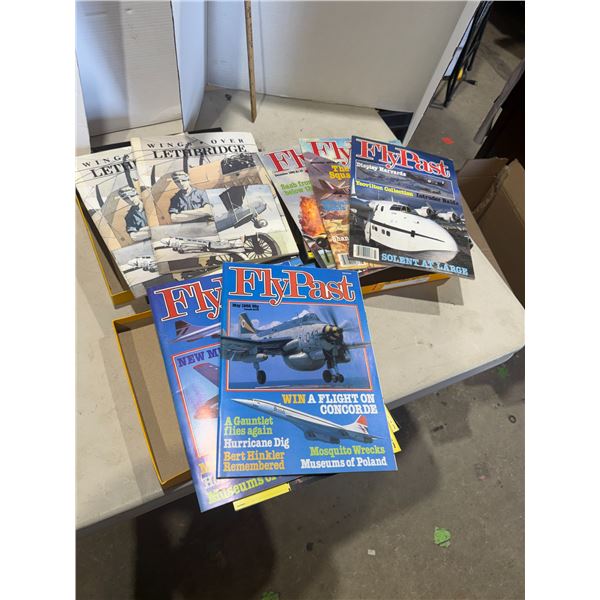 Fly past magazines and other