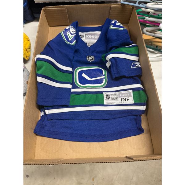 Vancouver Canucks NHL jersey 12 to 24 months