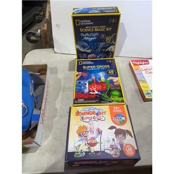 Science, magic kits and other