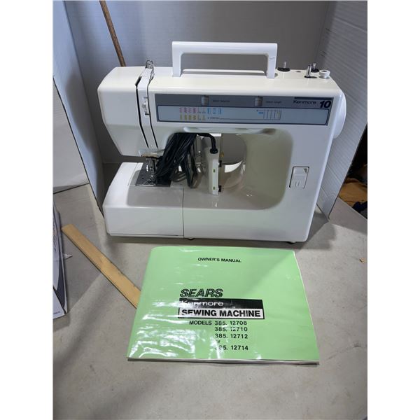 Sears Kenmore, 10 sewing machine