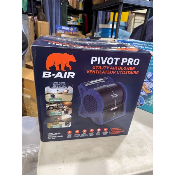 New B – air pivot pro utility air blower