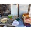 Image 1 : Kitchen related items and baskets, etc.