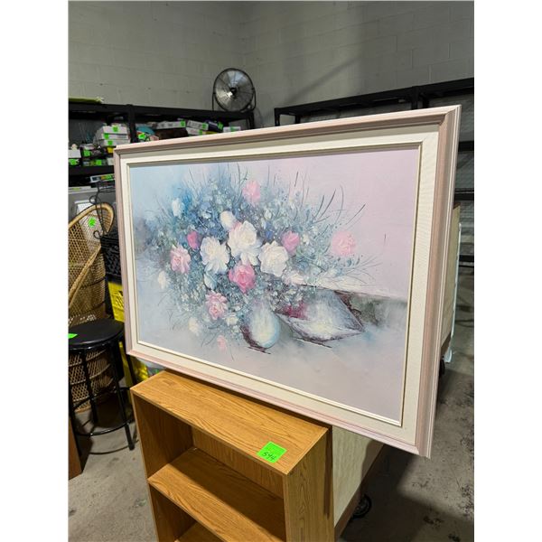 Oil on canvas artwork 41" x 28 1/2"