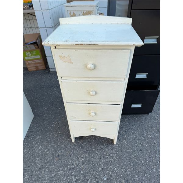 Smaller dresser 18" x 14" x 37 1/2" tall
