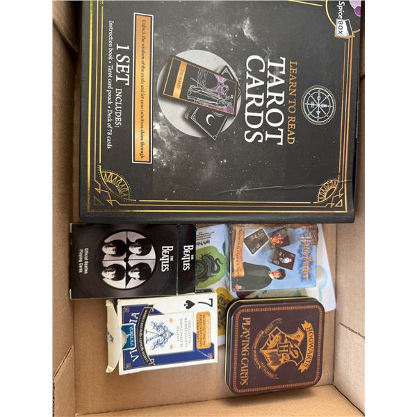 Assorted cards