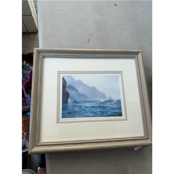 Joan Emerson sequel, tide 13 1/2" x 11 1/2"