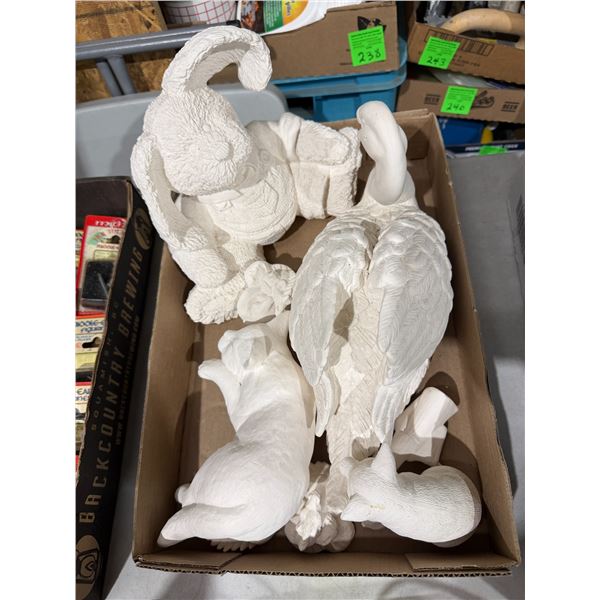 Pottery crafting items