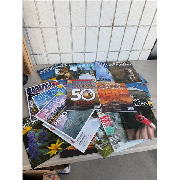 Beautiful British Columbia magazines