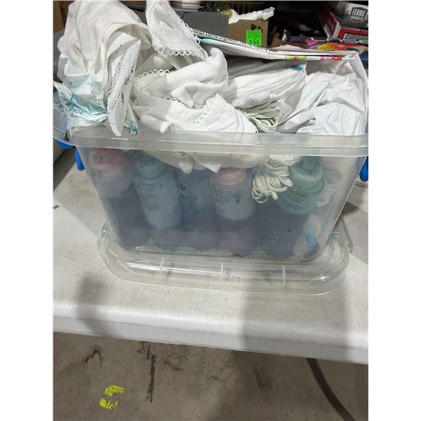 Tie-dying items