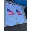 Image 1 : God bless America flags