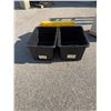 Image 1 : Bins with lids