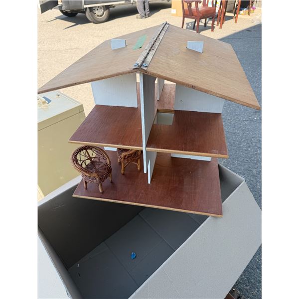 Homemade dollhouse