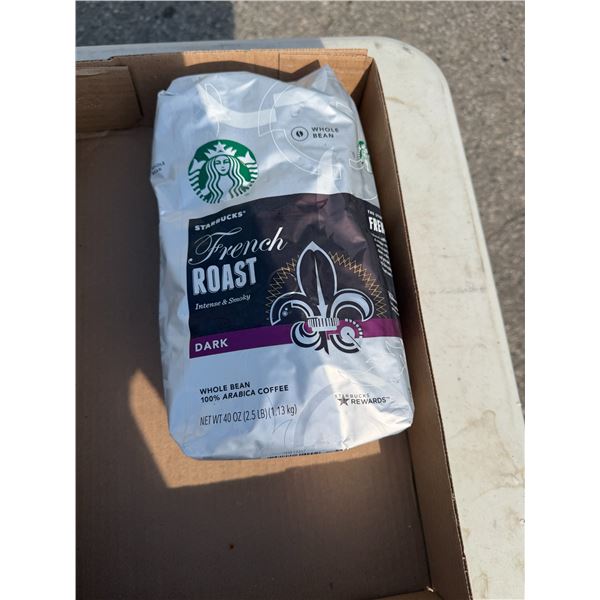 Starbucks French roast dark