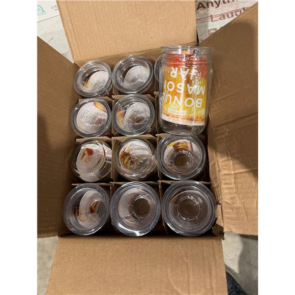 Smirnoff mason jar glasses