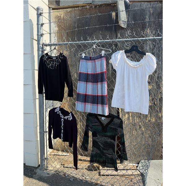 Skirts and tops, small and medium