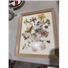 Image 1 : Pressed flower artwork 9" x 11"