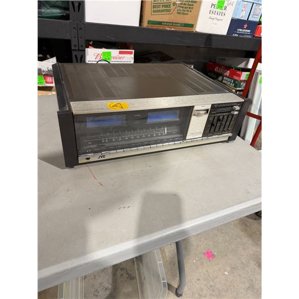 JVC stereo receiver S. E. A. Graphic equalizer JR – S 600.