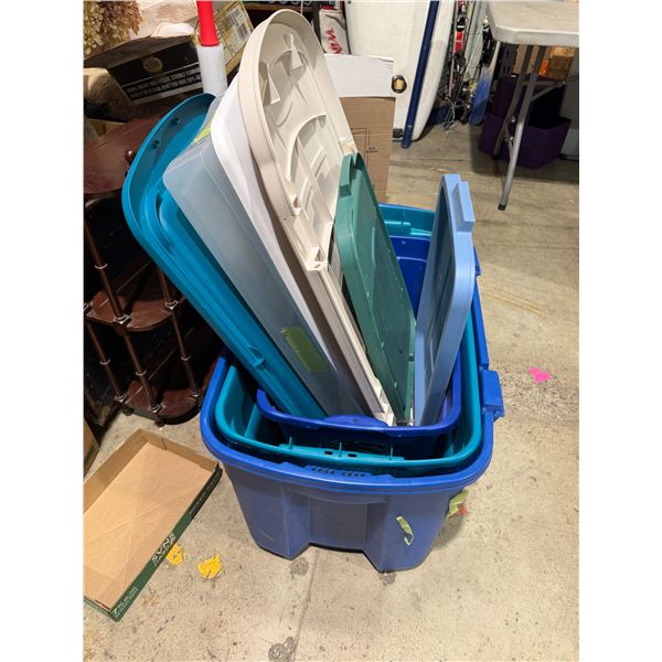 Bins and lids