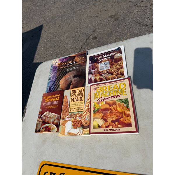 Bread making cookbooks