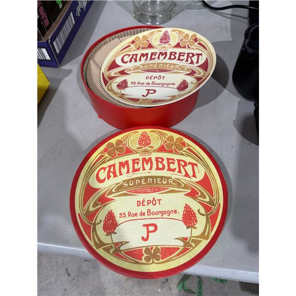 CAMEMPERT plate plates