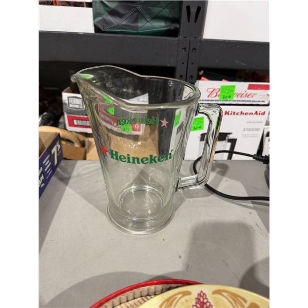 Heineken glass PITCHER
