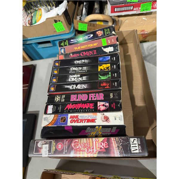 VHS movies
