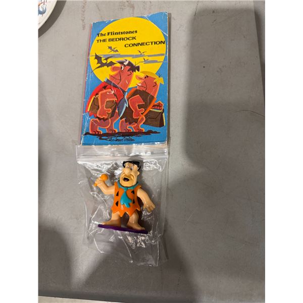 Clint Bones book and Fred figurine
