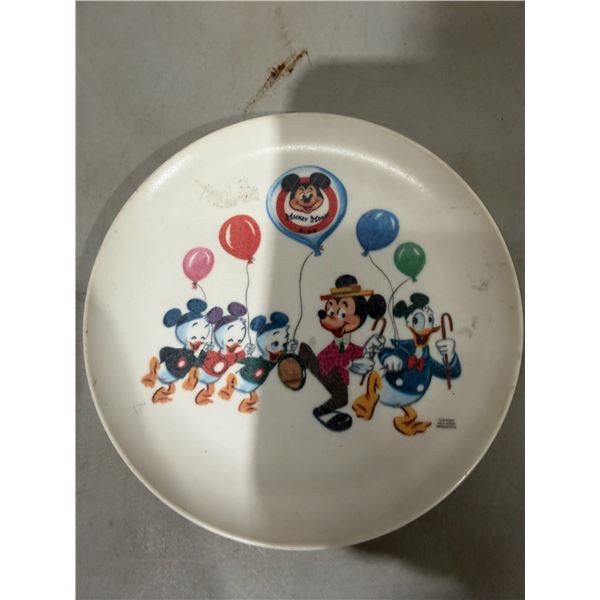 Mickey Mouse club collectible plate