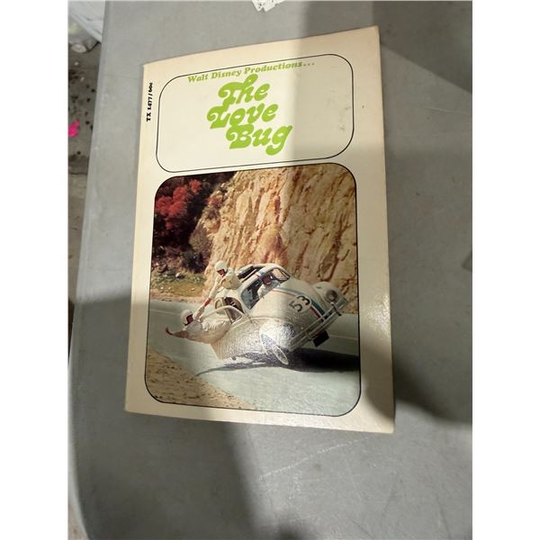 Walt Disney productions the love bug book