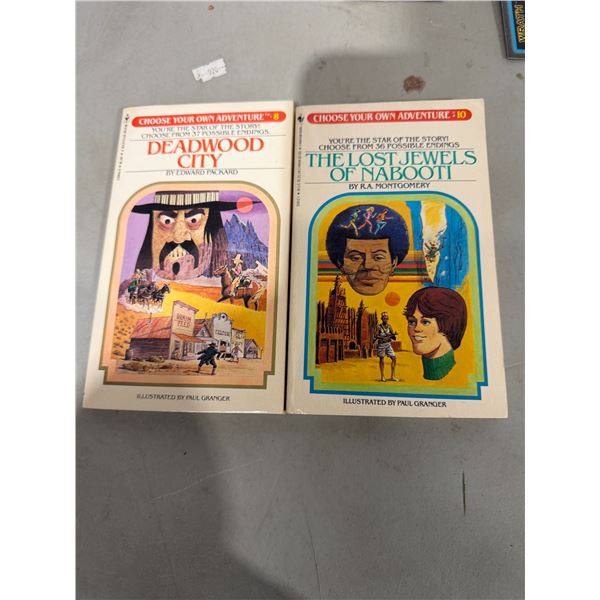 Choose your old adventure books