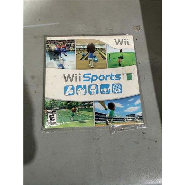 WII sports game Nintendo