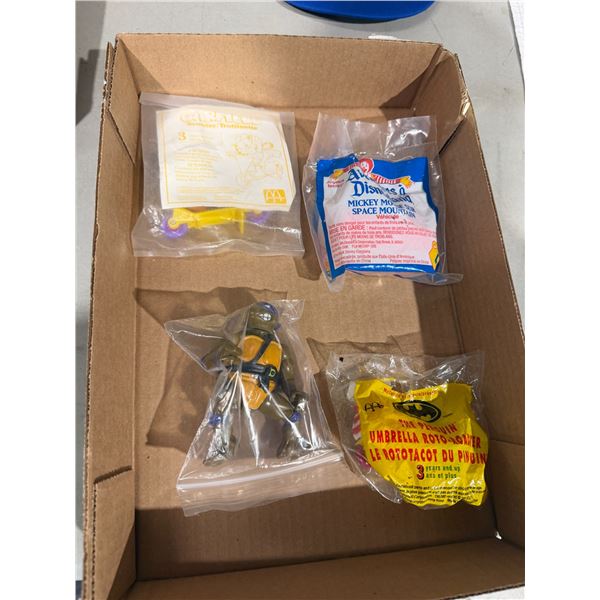 Vintage collectible toys, McDonald's and other
