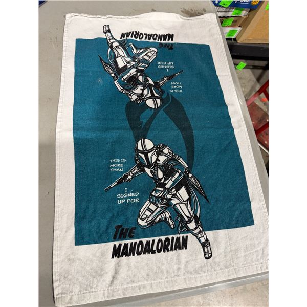 The Mandalorian dishcloth