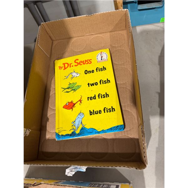 Dr. Seuss, one fish, two fish, red fish, blue fish