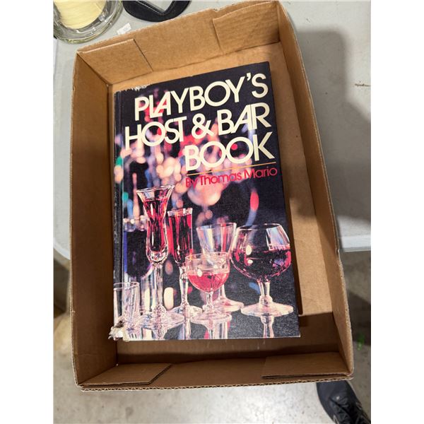 Playboy host and bar book