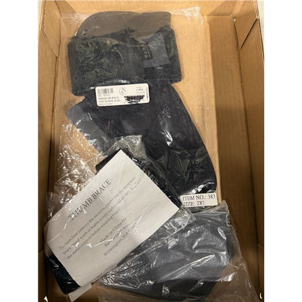 Ankle foot sleeve, thumb, brace, etc.