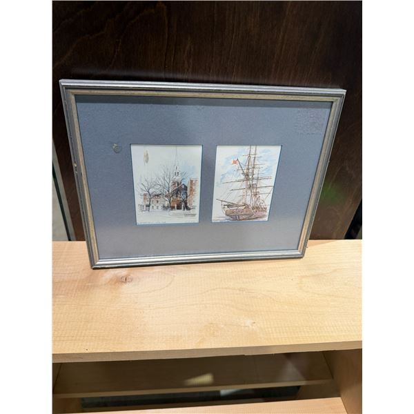 Ship artwork 13" x 9 1/2"