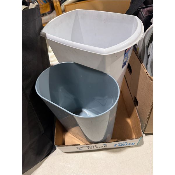 Garbage cans