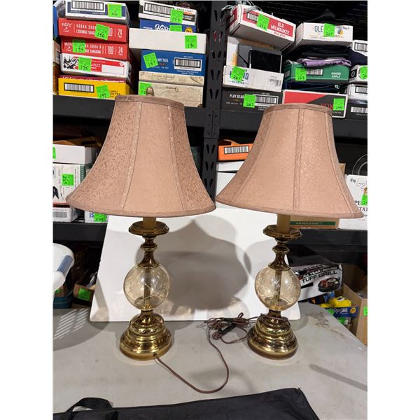 Pair of lamps