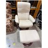 Image 1 : Stressless chair and ottoman