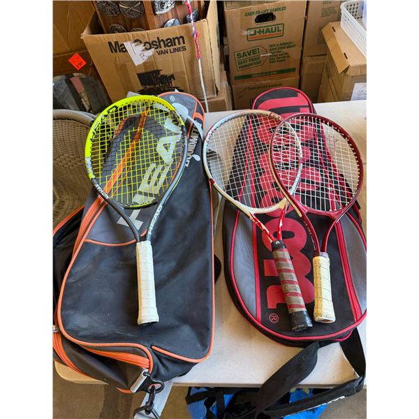 Tennis rackets