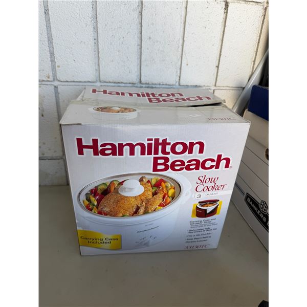 Hamilton Beach slow cooker